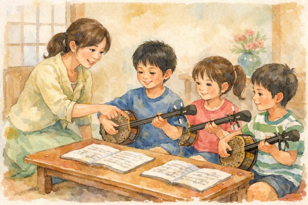 こども三線クラス